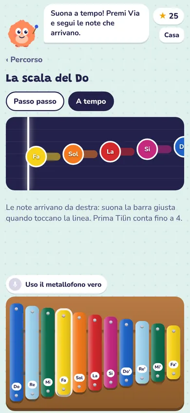 Modalità a tempo